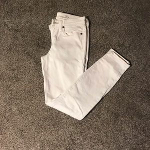 J Crew toothpick demon in ecru